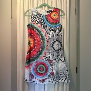 Bright and colorful dress!